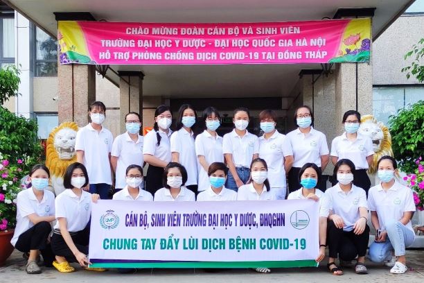 Giảng viên, sinh viên Trường Đại học Y Dược kết thúc nhiệm vụ chống dịch Covid-19 tại tỉnh Đồng Tháp